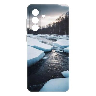 Лот: 25133670. Фото: 1. Чехол Krutoff Soft Case "Весенний... Чехлы, бамперы