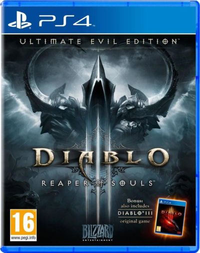 Лот: 4653673. Фото: 1. Diablo III: Reaper of Souls. Ultimate... Игры для консолей
