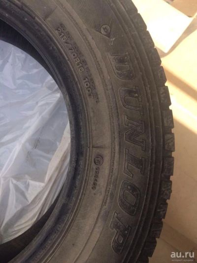 Лот: 9693994. Фото: 1. Продам Шины Зима Б/У Dunlop 215... Шины