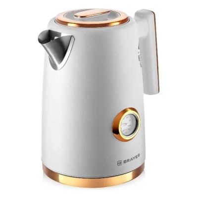 Лот: 24468607. Фото: 1. Электрический чайник Brayer BR1055. Чайники, кофемашины, кулеры