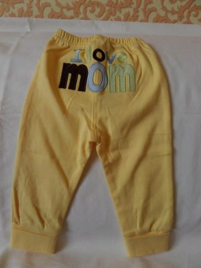 Лот: 4145744. Фото: 1. Ползунки без следа "I LOVE MOM... Ползунки, распашонки, слипы