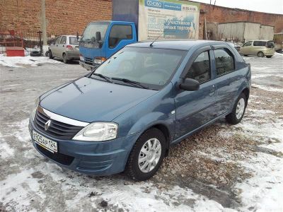 Лот: 2626397. Фото: 1. RENAULT LOGAN 2010 года с рубля... Автомобили