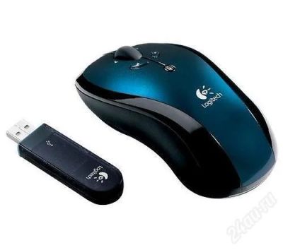 Лот: 2139897. Фото: 1. Мышь Беспроводная logitech lx7. Клавиатуры и мыши