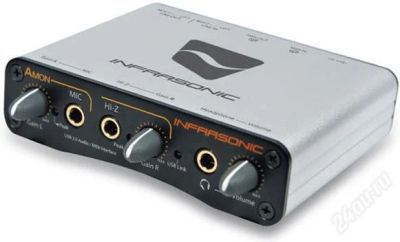 Лот: 2416442. Фото: 1. INFRASONIC AMON двухканальный... Другое (профессиональный звук)