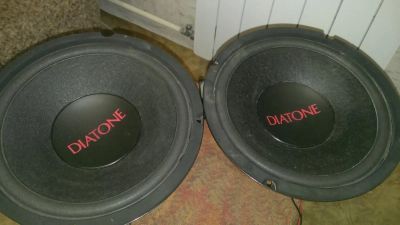 Лот: 5027096. Фото: 1. Сабвуфер Diatone. made in japan. Сабвуферы