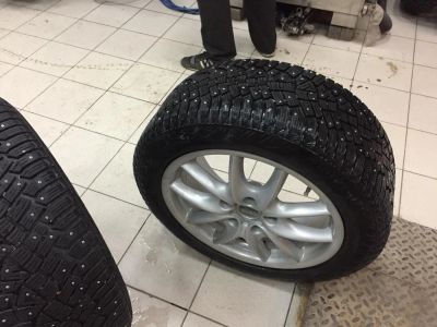 Лот: 8842942. Фото: 1. Зимние колеса PORSche Cayenne... Шины на дисках