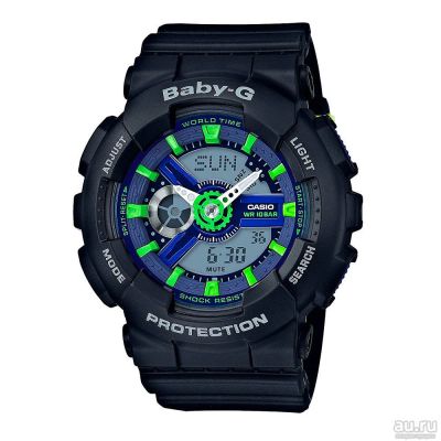 Лот: 12882233. Фото: 1. Часы унисекс CASIO BA110PP1A BABY-G. Оригинальные наручные часы