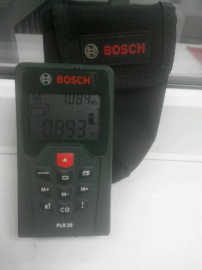 Лот: 7947478. Фото: 1. Дальномер лазерный BOSCH PLR 25. Ручной инструмент