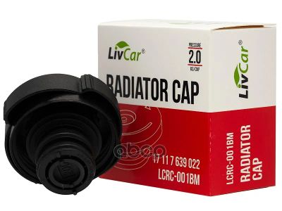 Лот: 24858462. Фото: 1. Livcar Radiator Cap Lcrc-001Bm... Другое (автозапчасти)