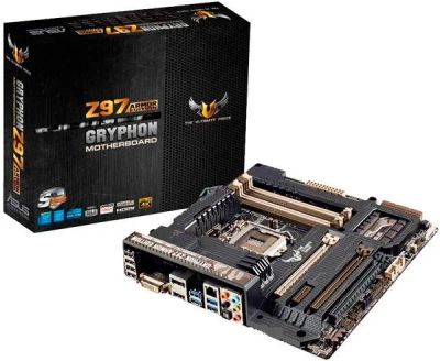 Лот: 5376934. Фото: 1. Мат.плата S1150 Z97 Asus Gryphon... Материнские платы
