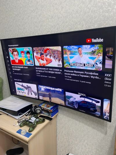 Лот: 19929966. Фото: 1. Телевизор samsung smart tv 55... Телевизоры