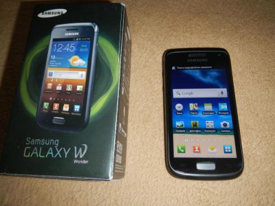 Лот: 6978090. Фото: 1. смартфон Samsung Galaxi W GT-I... Смартфоны