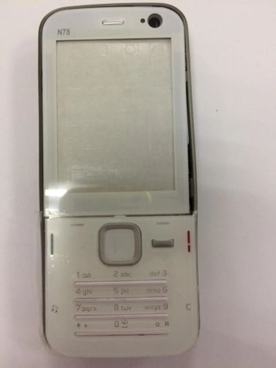 Лот: 10587893. Фото: 1. Корпус Nokia N78 Белый Pixel Центр. Корпуса, клавиатуры, кнопки