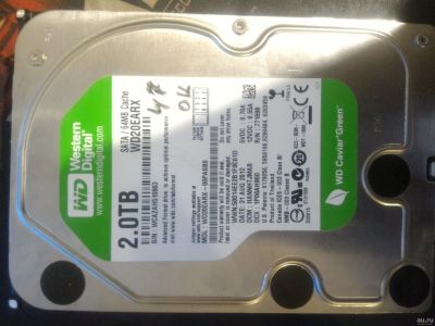Лот: 12802285. Фото: 1. Жесткий диск 2ТБ Western Digital... Жёсткие диски (HDD)