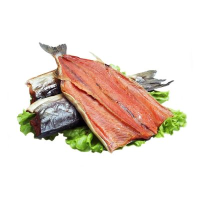 Лот: 6909863. Фото: 1. Рыба (кета) домашнего копчения. Икра, рыба, морепродукты