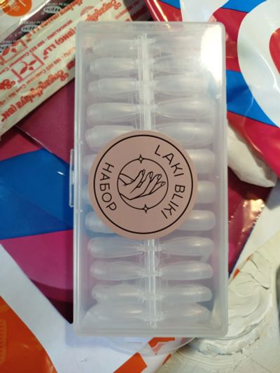 Лот: 25897375. Фото: 1. Набор гелевых ногтей. Украшения, дизайн ногтей