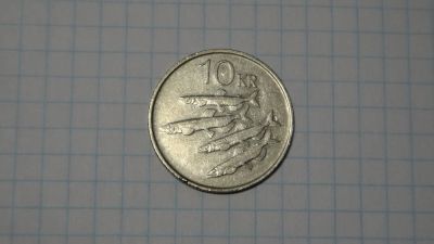 Лот: 10787962. Фото: 1. Исландия 10 крон 1987. Европа