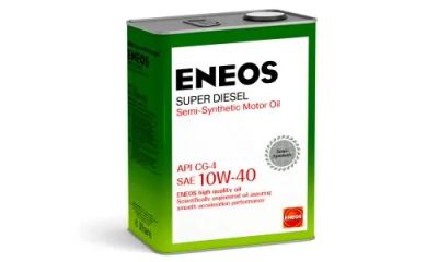 Лот: 20067638. Фото: 1. ENEOS Super Diesel 10w40 CG-4... Масла, жидкости