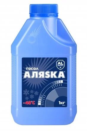 Лот: 11337580. Фото: 1. Тосол Аляска А-40 1кг. Масла, жидкости