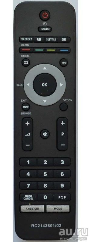 Лот: 16084011. Фото: 1. Пульт Philips RC-2143801/01. Пульты ДУ