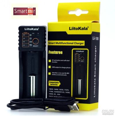 Лот: 11724740. Фото: 1. СЗУ для АКБ АА/АА LiltoKala Lii-100... Аккумуляторы