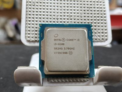 Лот: 25760889. Фото: 1. Процессор Intel Core i3-6100/3... Процессоры