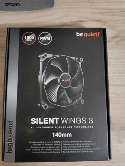 Лот: 18780057. Фото: 1. Куллер для корпуса be quiet! Silent... Системы охлаждения