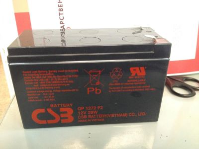 Лот: 7775131. Фото: 1. Батарея 12V 7Ah, 2шт!. ИБП, аккумуляторы для ИБП