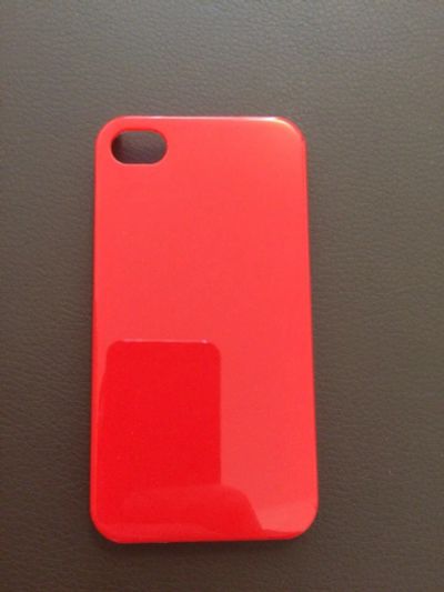 Лот: 5441839. Фото: 1. Чехол для iPhone 4/4s (красный... Чехлы, бамперы