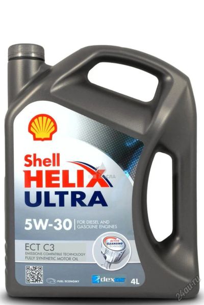 Лот: 11058855. Фото: 1. Масло моторное Shell Helix Ultra... Масла, жидкости