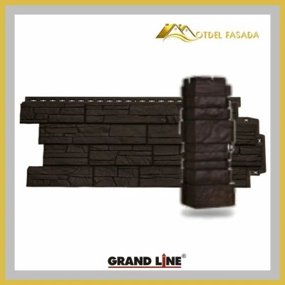 Лот: 17534767. Фото: 1. Фасадная панель Grand Line "Сланец... Фасадные материалы, сайдинг
