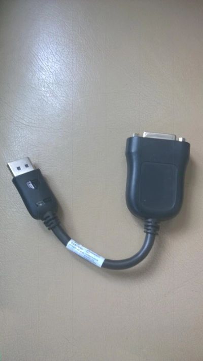 Лот: 8073789. Фото: 1. Переходник display port to dvi. Шлейфы, кабели, переходники