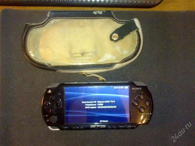 Лот: 755928. Фото: 1. psp slim 2008 black прошита (обмен... Игровые приставки, консоли