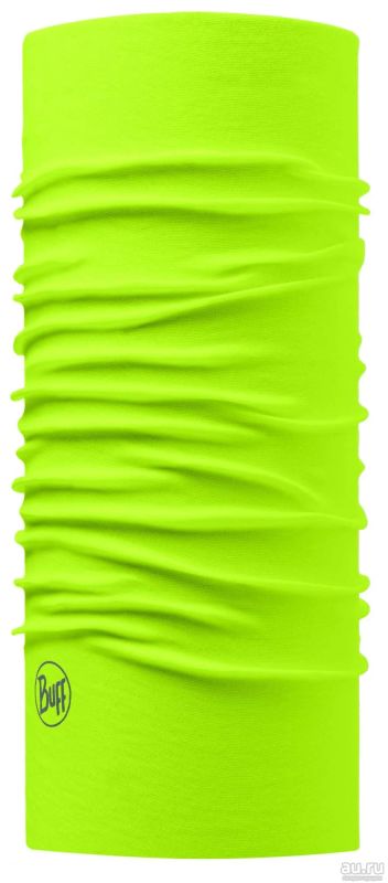 Лот: 12872595. Фото: 1. Бандана Buff ORIGINAL SOLID CITRIC... Зимняя спортивная одежда