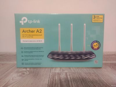 Лот: 18475693. Фото: 1. Роутер Tp-Link Archer A2. Маршрутизаторы (роутеры)