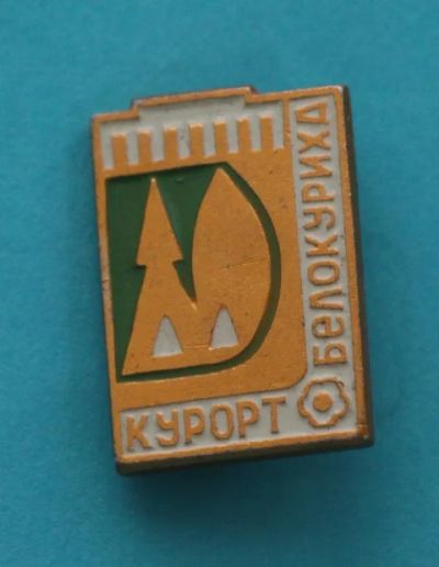 Лот: 8807864. Фото: 1. Знак: Курорт Белокуриха. (Пл... Сувенирные