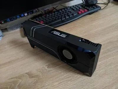 Лот: 19012019. Фото: 1. Видеокарта Asus GeForce GTX 1060... Видеокарты