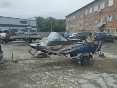 Лот: 25674543. Фото: 1. Лодка из ПНД (нерегистрат). Лодки и катера