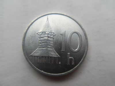 Лот: 10872812. Фото: 1. Словакия 10 геллеров 1993. Европа