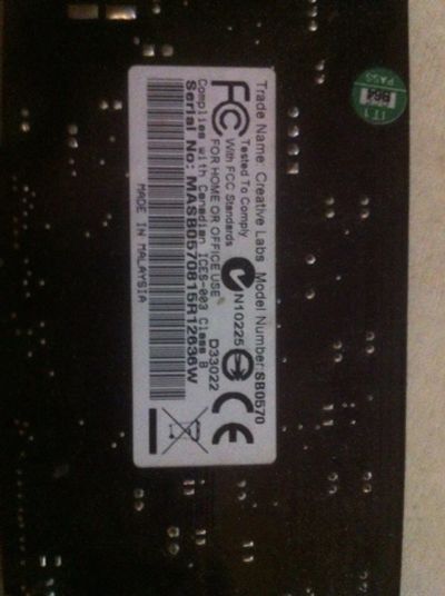 Лот: 10336246. Фото: 1. PCI Creative Sounb Blaster SB0570... Звуковые карты