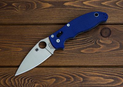 Лот: 11120814. Фото: 1. Spyderco Manix2 C101GPDBL2 (СPM-S110V... Ножи, топоры
