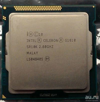 Лот: 12584817. Фото: 1. Процессор Intel G1610 Ivy Bridge... Процессоры