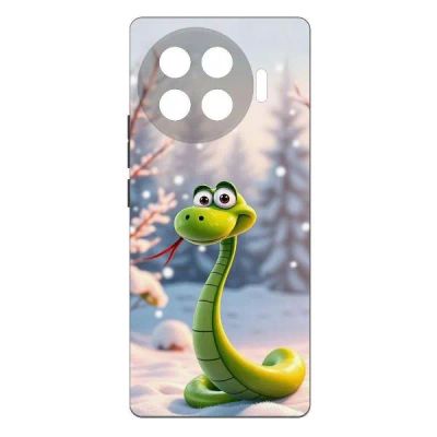 Лот: 25051509. Фото: 1. Чехол Krutoff Soft Case "Зеленая... Чехлы, бамперы