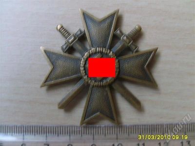Лот: 298109. Фото: 1. Крест военных заслуг 2-й степени... Другое (значки, медали, жетоны)