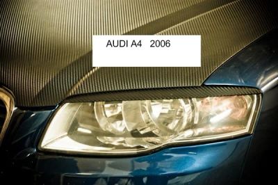 Лот: 4331056. Фото: 1. Реснички на фары Audi A4 В7 2004-2008. Детали тюнинга