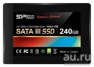 Лот: 9654270. Фото: 1. Твердотельный накопитель SSD Silicon... SSD-накопители