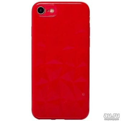Лот: 12988479. Фото: 1. Чехол iPhone 7/ 8 Силикон Красный... Чехлы, бамперы