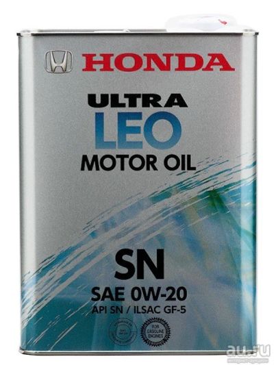 Лот: 8643049. Фото: 1. Honda Ultra Leo, 0W-20, 4L, (OEM... Масла, жидкости