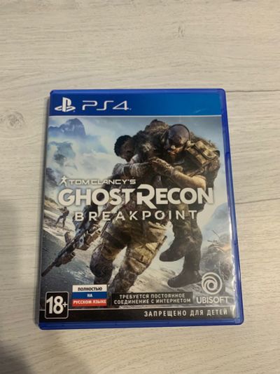 Лот: 18664042. Фото: 1. Игра Ghost Recon Breakpoint PS4. Игры для консолей