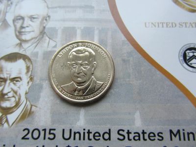 Лот: 6377784. Фото: 1. 36й Президент США Линдон Джонсон... Америка